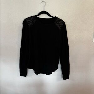 lululemon athletica Black Long Sleeve Top